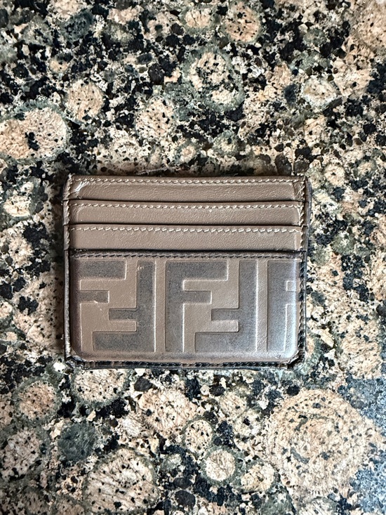 Fendi Handbags - Fendi Leather Card Holder